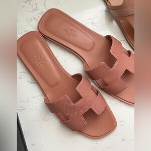 Authentic Hermes Oran Sandals